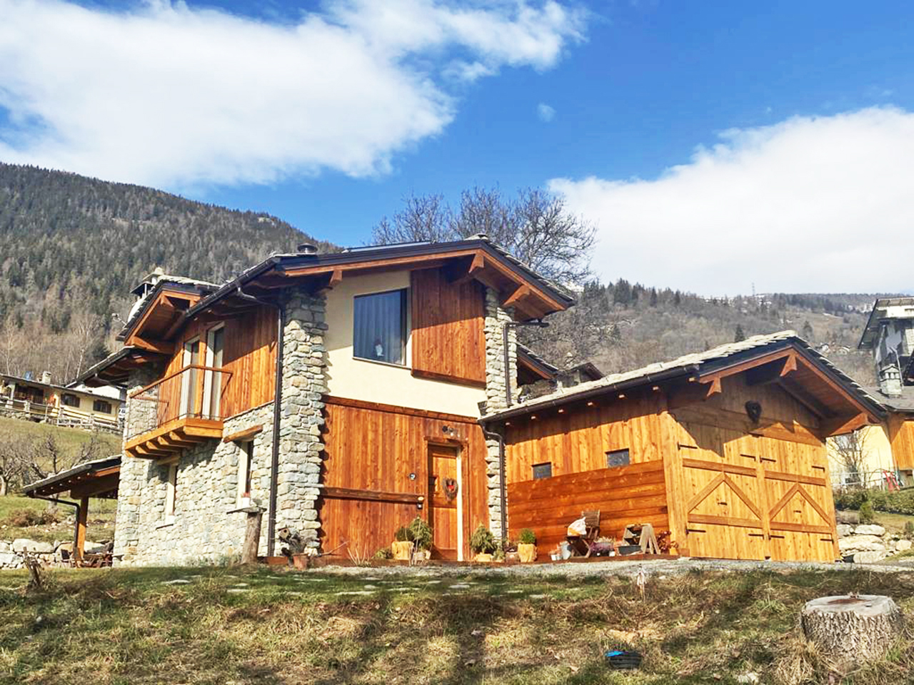 casa legno valle d aosta doues alta efficienza energetica ed eleganza