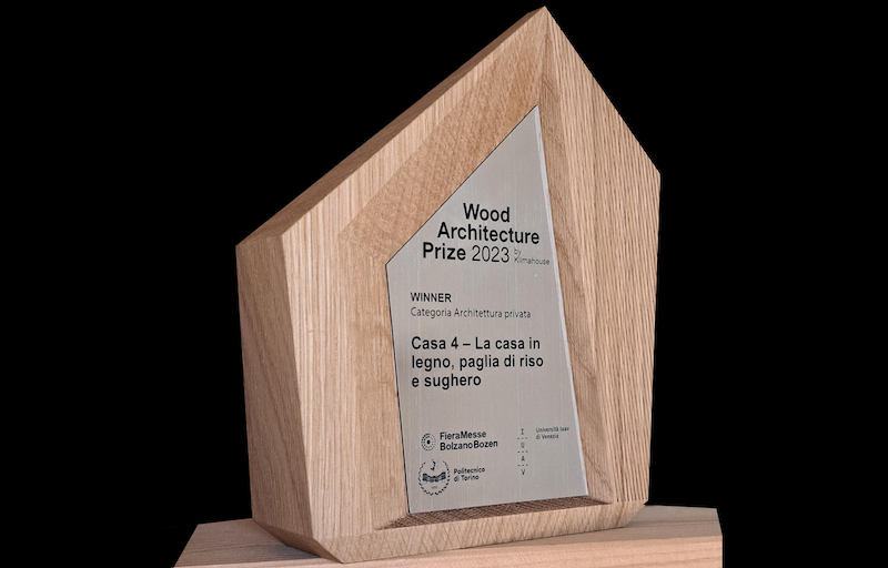 casa legno paglia sughero premio klimahouse bolzano 2023 wood architecture prize