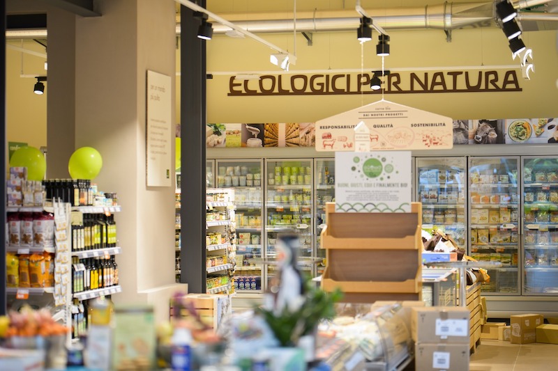 Novellocase ha realizzato il nuovo supermercato bio naturasì a verbania