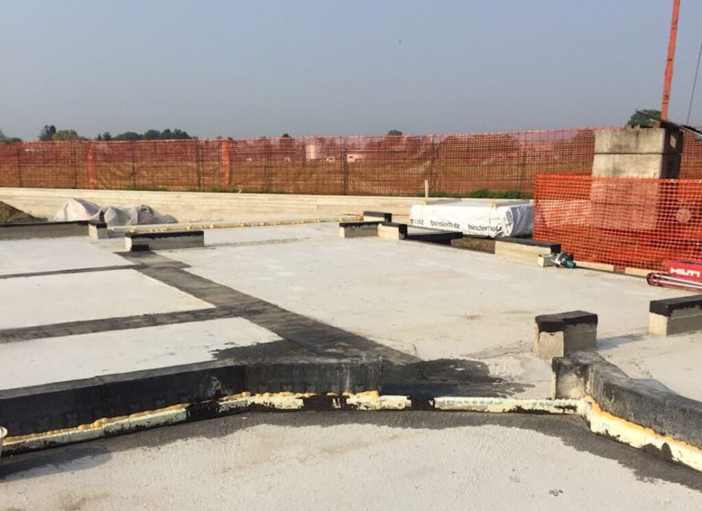 platea nuova casa in legno abbiategrasso