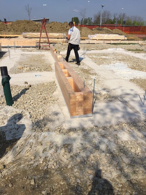 casa in legno modena castelnuovo rangone cantiere