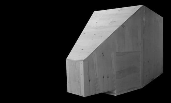 cassa elicottero forma edificio industriale in legno novellocase