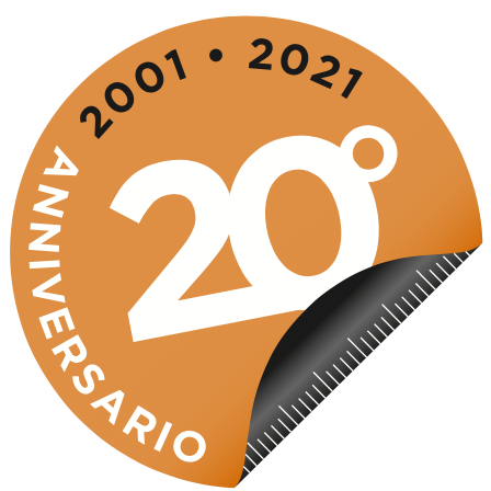 logo 20 anni attivita antonello finiture