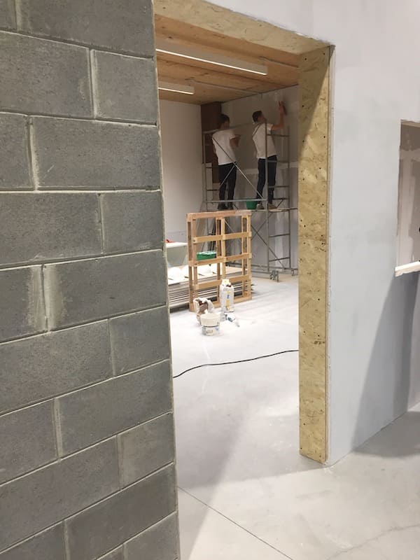 costruzione nuova sede its legno arredo