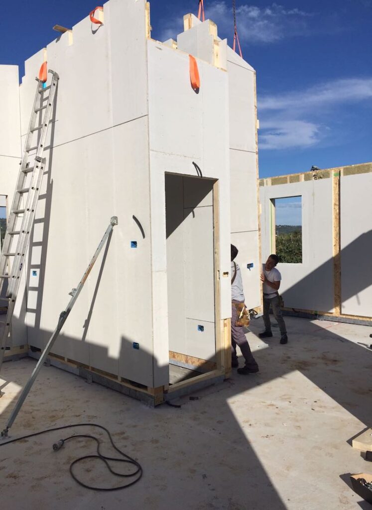 case in legno verona in costruzione