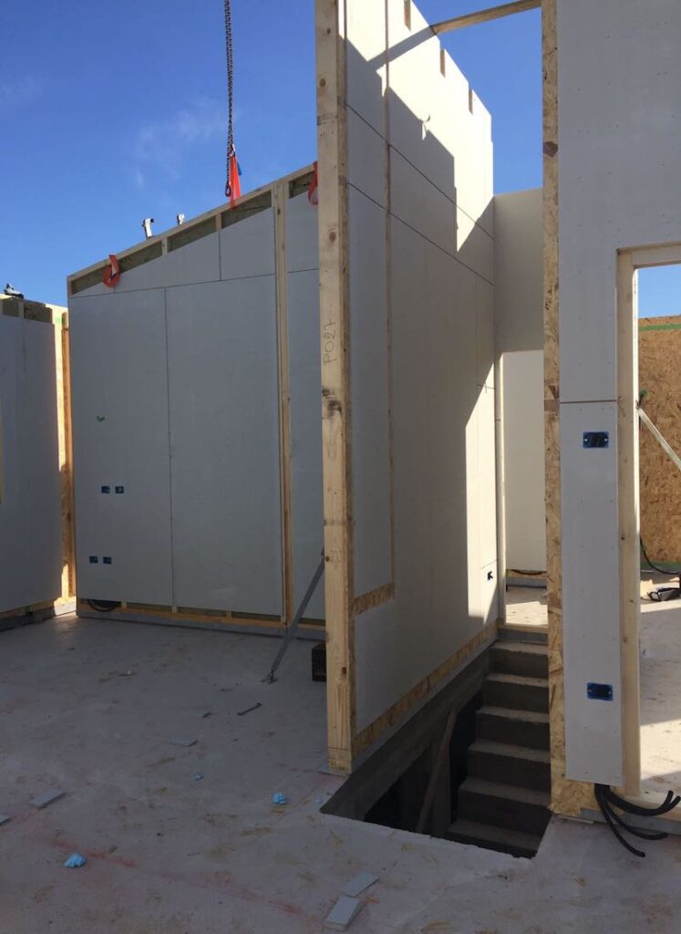 case in legno a verona in costruzione cantiere
