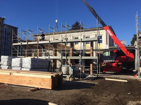 supermercato in costruzione verbania bioedilizia legno