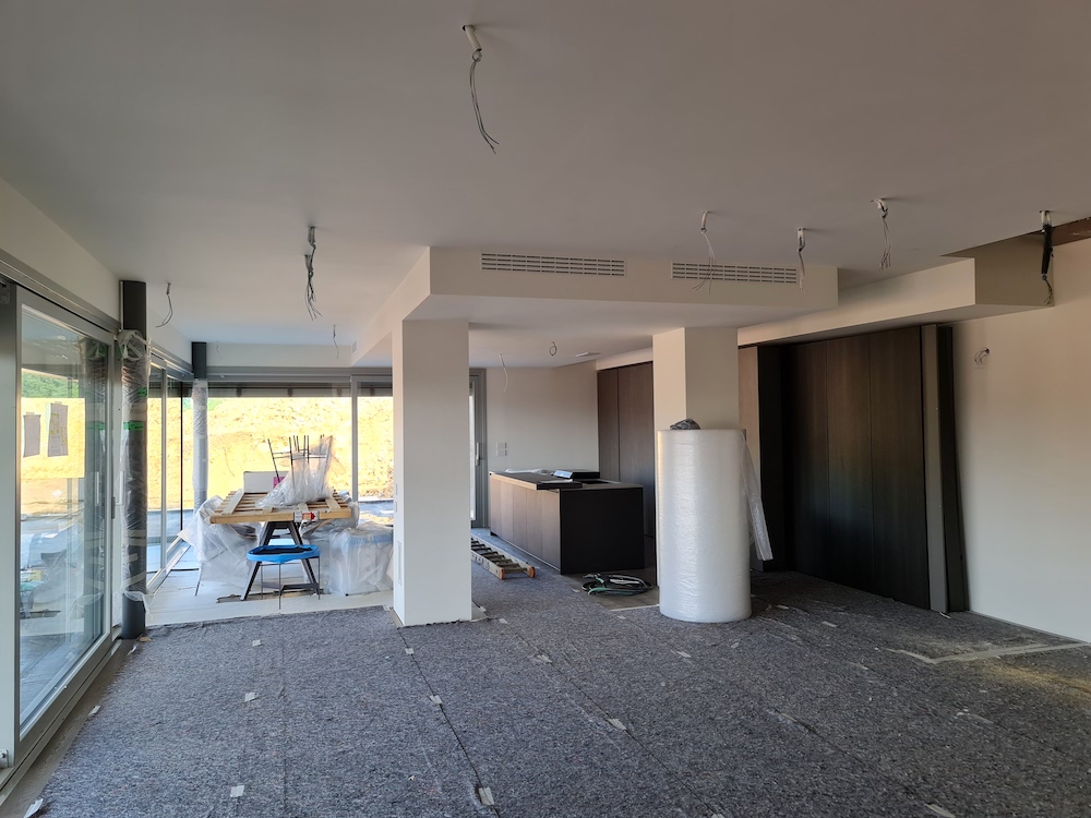 villa in legno bergamo cantiere quasi ultimato