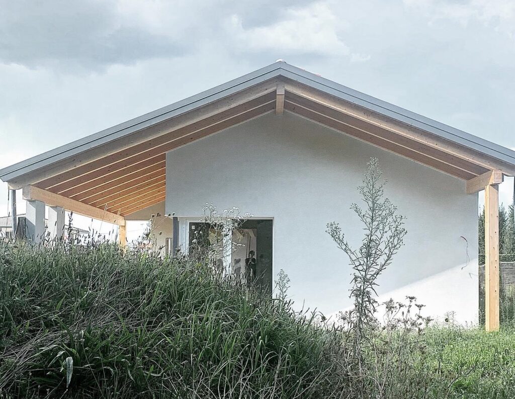 villa in legno venezia cantiere grezzo avanzato