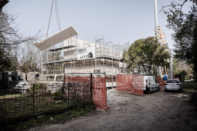 ville in legno moderne treviso al grezzo